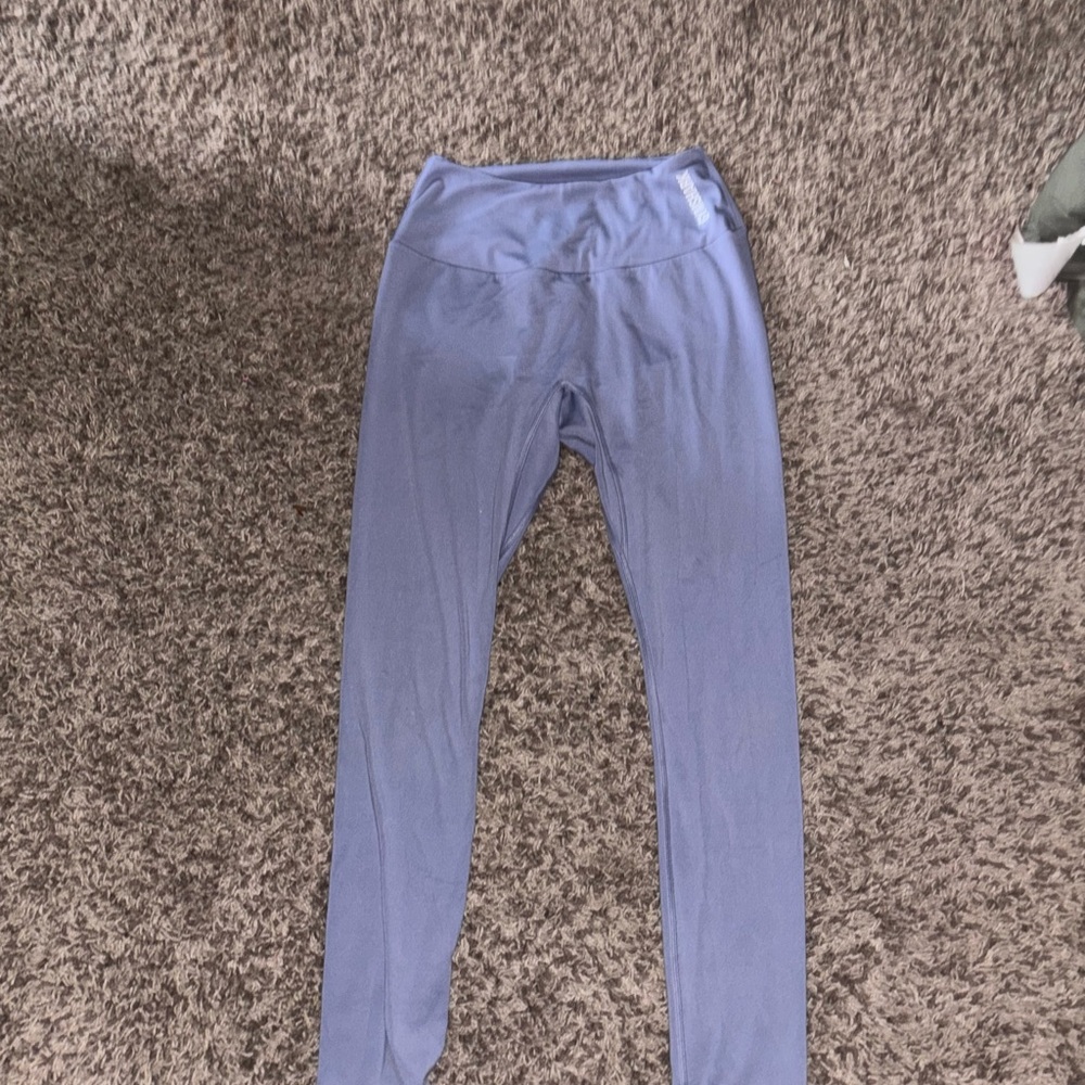 Gymshark Blue Leggings Soft and Comfortable